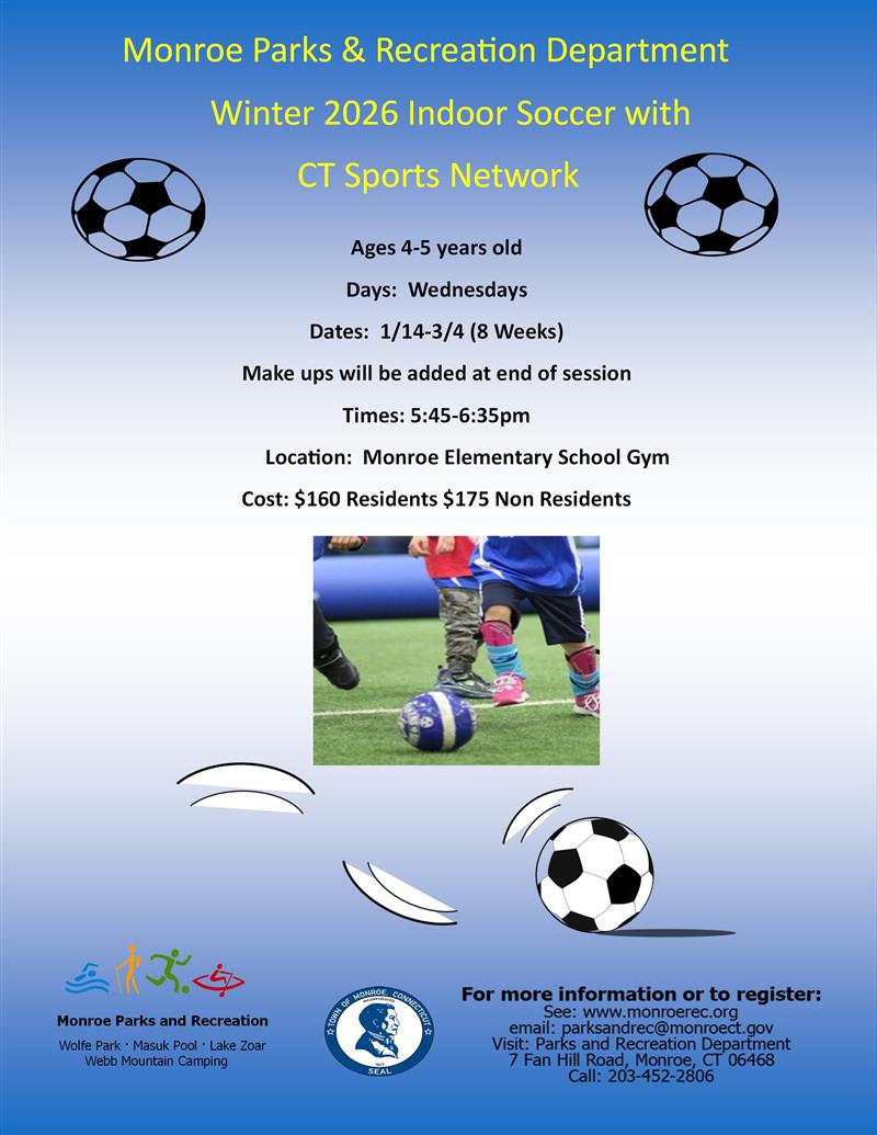 Indoor Soccer Ages 4-5