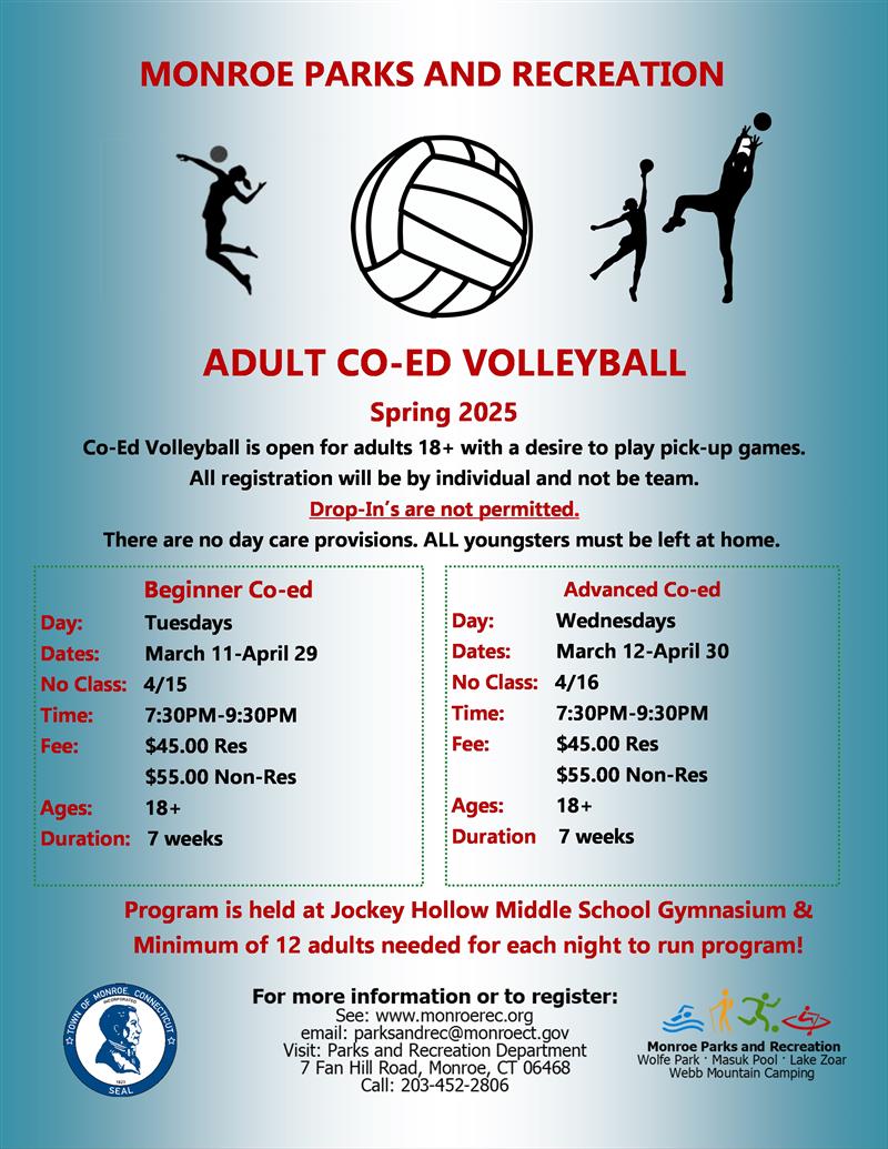 Spring 2025 Coed Volleyball