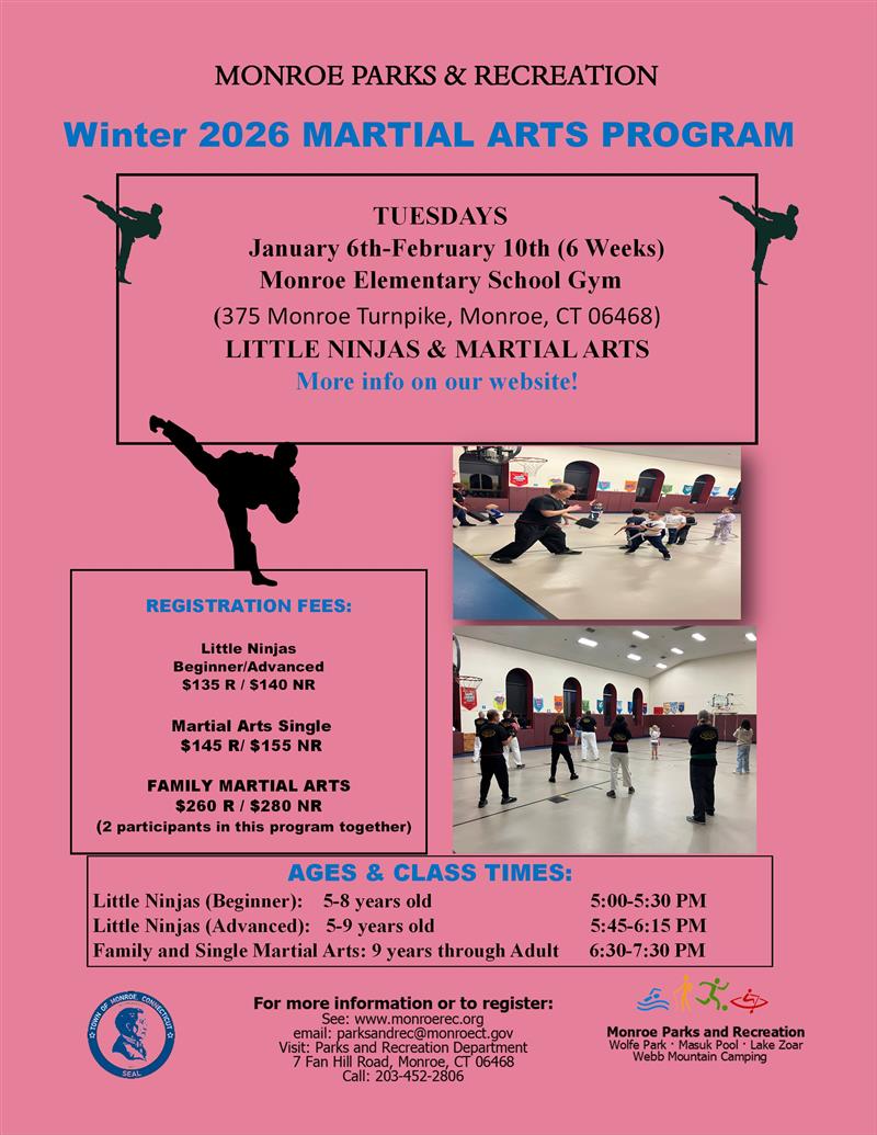 Winter 26 Martial Arts