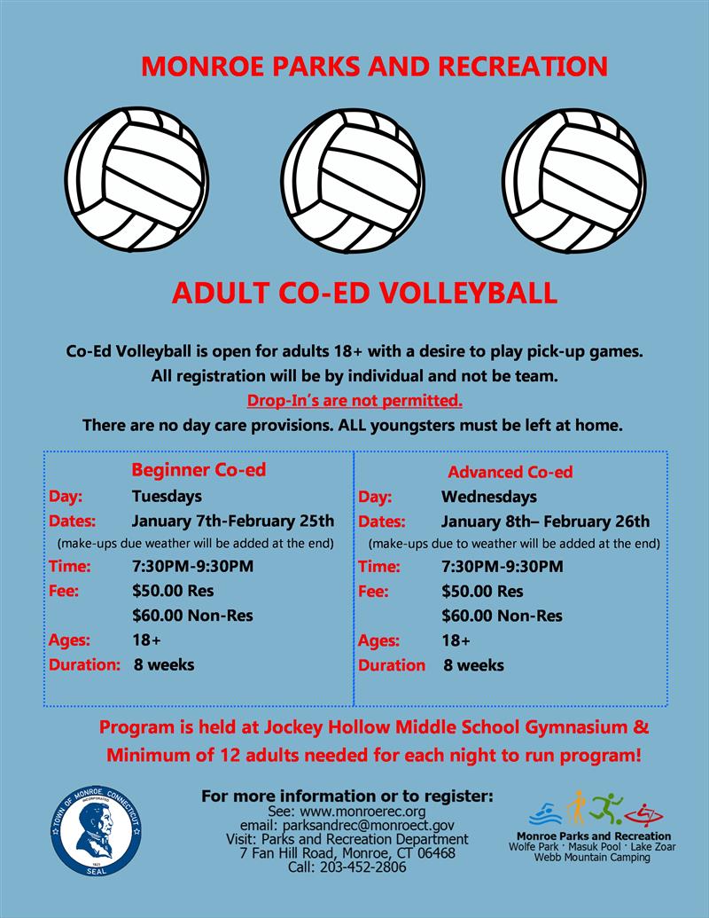 Winter Adult Volleyball