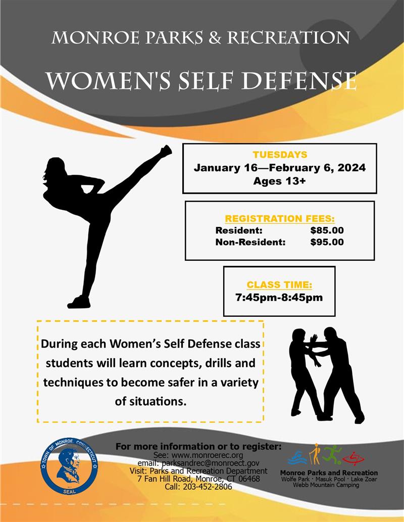 Monroe Parks and Recreation Department: Women's Self-Defense