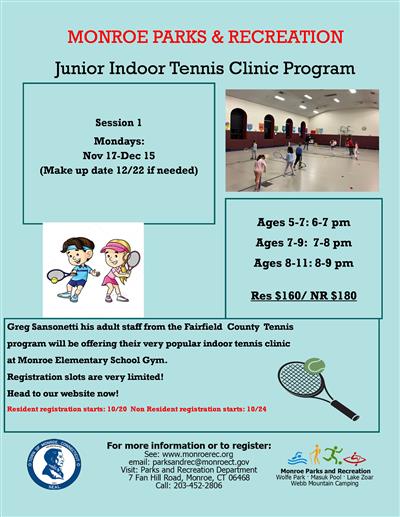 Indoor Tennis Session 1